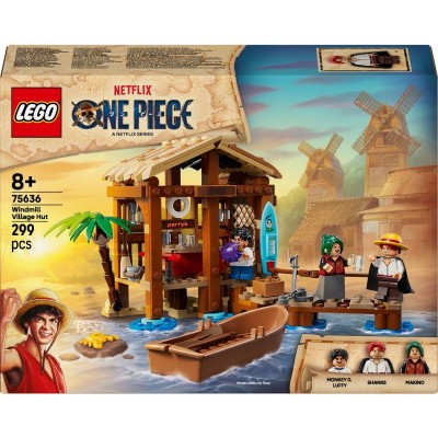 Конструктор LEGO ONE PIECE Хатина у Селищі Вітряків Конструктор LEGO ONE PIECE Хатина у Селищі Вітряків