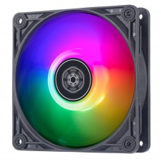 Корпусний вентилятор SilverStone Vista VS120B-ARGB, 120мм, 2000rpm, 4pin PWM, 3pin +5VARGB, 30.6dBa, чорний Корпусний вентилятор SilverStone Vista VS120B-ARGB, 120мм, 2000rpm, 4pin PWM, 3pin +5VARGB, 30.6dBa, чорний