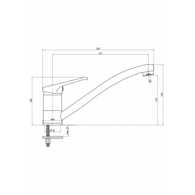 Набір для кухні Deante Doppio, сталева мийка ZEN_0113 + змішувач BYU_060M, сатін Набір для кухні Deante Doppio, сталева мийка ZEN_0113 + змішувач BYU_060M, сатін