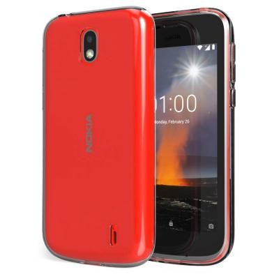 Чехол для моб. телефона Laudtec для Nokia 1 Clear tpu (Transperent) (LC-N1T)