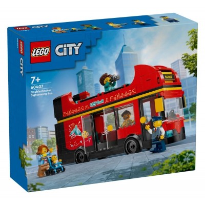 Конструктор LEGO City Червоний двоповерховий екскурсійний автобус