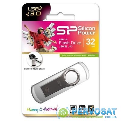 USB флеш накопитель Silicon Power 32GB JEWEL J80 USB 3.0 (SP032GBUF3J80V1T)