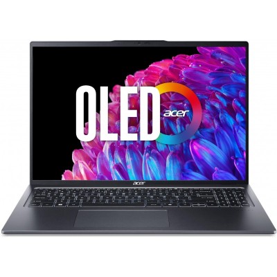 Ноутбук Acer Swift Go 16 SFG16-72 16&quot; 3.2K OLED, Intel U5-125H, 16GB, F512GB, UMA, Lin, сірий