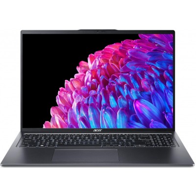 Ноутбук Acer Swift Go 16 SFG16-72 16&quot; 3.2K OLED, Intel U5-125H, 16GB, F512GB, UMA, Lin, сірий