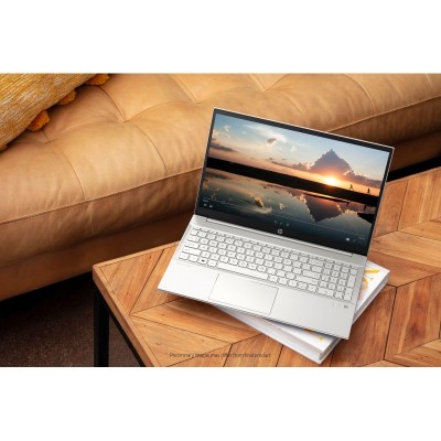 Ноутбук HP Pavilion 15-eh1138ua 15.6&quot; FHD IPS AG, AMD R5-5500U, 16GB, F1024GB, UMA, DOS, сріблястий