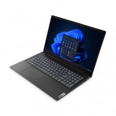 Ноутбук Lenovo V15-G4 15.6" FHD IPS AG, AMD R5-7520U, 8GB, F256GB, UMA, DOS, чорний