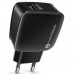 Зарядное устройство MakeFuture 1 USB (3A) Quick Charge Black (MCW-11BK)