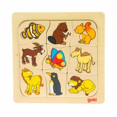 Пазл-вкладиш goki Де я живу Пазл-вкладиш goki Де я живу