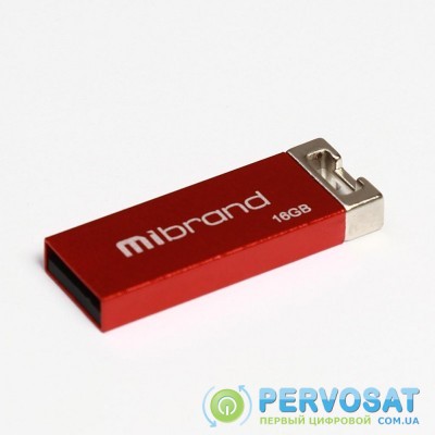 USB флеш накопитель Mibrand 16GB Сhameleon Red USB 2.0 (MI2.0/CH16U6R)