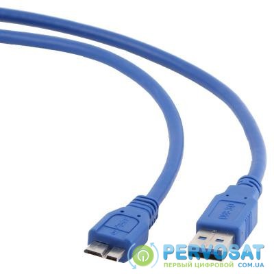 Дата кабель USB 3.0 AM to micro USB 3.0m Cablexpert (CCP-mUSB3-AMBM-10)