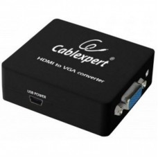 Перетворювач Cablexpert HDMI to VGA converter (DSC-HDMI-VGA-001) Перетворювач Cablexpert HDMI to VGA converter (DSC-HDMI-VGA-001)