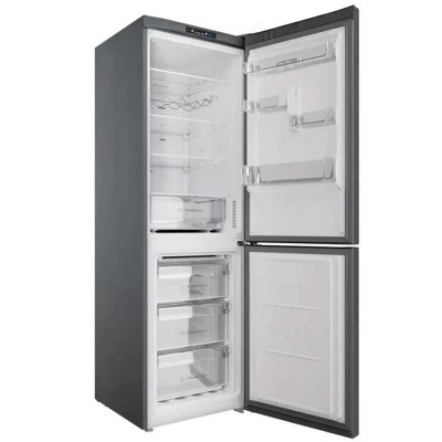 Холодильник Indesit з нижн. мороз., 191x60х68, холод.відд.-231л, мороз.відд.-104л, 2дв., А+, NF, нерж