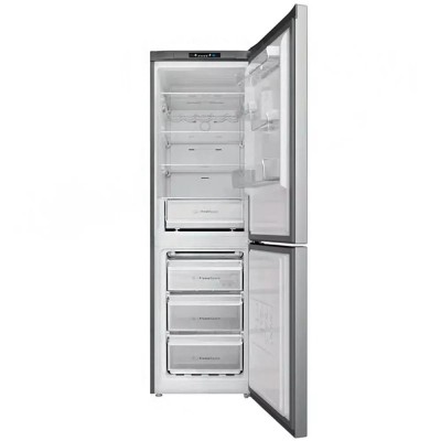 Холодильник Indesit з нижн. мороз., 191x60х68, холод.відд.-231л, мороз.відд.-104л, 2дв., А+, NF, нерж