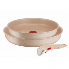 Набір сковорід Tefal Ingenio Delight, 3предмети, алюміній,бакеліт Набір сковорід Tefal Ingenio Delight, 3предмети, алюміній,бакеліт