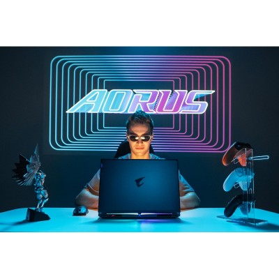 Ноутбук AORUS 16X 16.0 QHD 165Hz, Intel i7-13650HX, 16GB, F1TB, NVD4070-8, W11, чорний