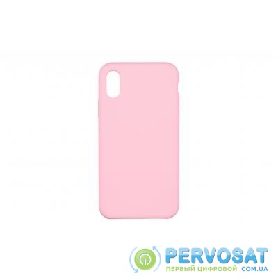 Чехол для моб. телефона 2E Apple iPhone XS, Liquid Silicone, Rose Pink (2E-IPH-XS-NKSLS-RPK)