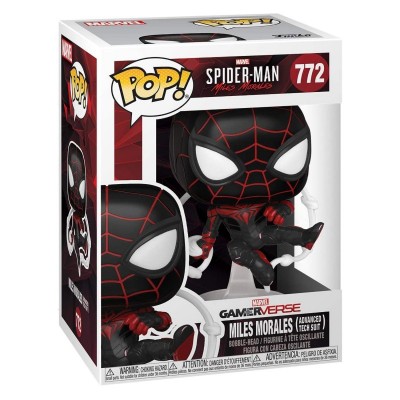 Фігурка Funko POP! Bobble Marvel Games Miles Morales Miles Advanced Tech Suit 54693