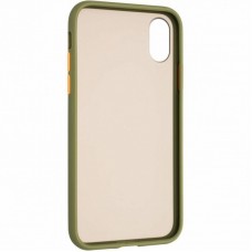 Чохол до моб. телефона Gelius Bumper Mat Case for iPhone X/XS Green (00000080165) Чохол до моб. телефона Gelius Bumper Mat Case for iPhone X/XS Green (00000080165)