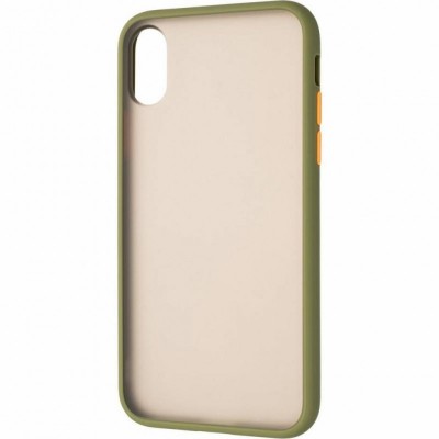 Чехол для моб. телефона Gelius Bumper Mat Case for iPhone X/XS Green (00000080165)