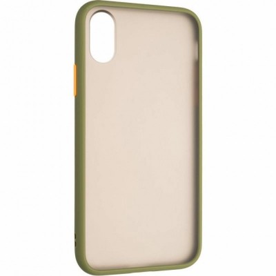 Чохол до моб. телефона Gelius Bumper Mat Case for iPhone X/XS Green (00000080165)
