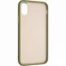 Чохол до моб. телефона Gelius Bumper Mat Case for iPhone X/XS Green (00000080165)
