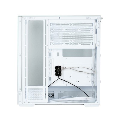 Корпус Zalman P40 Prism без БЖ, 2xUSB3.0, 1xUSBType-C, 1x120мм ARGB, VGA 420мм, LCS ready, TG 3x Panels, ATX, білий