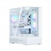 Корпус Zalman P40 Prism без БЖ, 2xUSB3.0, 1xUSBType-C, 1x120мм ARGB, VGA 420мм, LCS ready, TG 3x Panels, ATX, білий