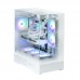 Корпус Zalman P40 Prism без БЖ, 2xUSB3.0, 1xUSBType-C, 1x120мм ARGB, VGA 420мм, LCS ready, TG 3x Panels, ATX, білий