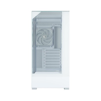 Корпус Zalman P40 Prism без БЖ, 2xUSB3.0, 1xUSBType-C, 1x120мм ARGB, VGA 420мм, LCS ready, TG 3x Panels, ATX, білий