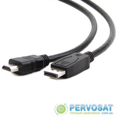 Кабель мультимедийный Display Port to HDMI 3.0m Cablexpert (CC-DP-HDMI-3M)