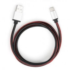 Дата кабель USB 2.0 AM to Type-C 1m pu leather black Vinga (VCPDCTCLS1BK) Дата кабель USB 2.0 AM to Type-C 1m pu leather black Vinga (VCPDCTCLS1BK)