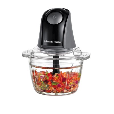 Подрібнювач Russell Hobbs Desire Matte Charcoal, 200Вт, чаша-500мл, скло, корпус-пластик, чорний