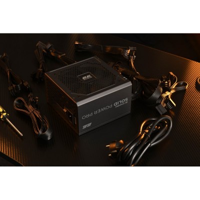 Блок живлення 2E GAMING Solid Power Pro ATX3.1 GEN5.0  (850W), >85%, 80+ Bronze, 120мм, 1xMB 24pin(20+4), 2xCPU 8pin(4+4), 3xMolex, 6xSATA, 4xPCIe 8pin(6+2), 1xPCIe GEN5 16pin, Semi Modular
