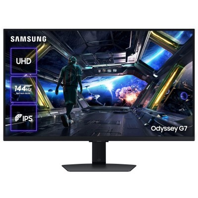 Монітор Samsung 32" S32DG700E HDMI, DP, USB, Bluetooth, IPS, 3840x2160, 144Hz, 1ms, G-Sync Compatible