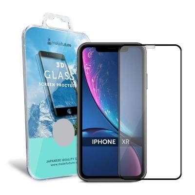 Скло захисне MakeFuture для Apple iPhone XR 3D Black (MG3D-AIXRB)