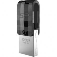 USB флеш накопичувач Silicon Power 128GB C31 Silver USB 3.1/Type C (SP128GBUC3C31V1K) USB флеш накопичувач Silicon Power 128GB C31 Silver USB 3.1/Type C (SP128GBUC3C31V1K)