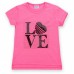 Набір дитячого одягу Breeze з написом "LOVE" із паєток (8307-128G-pink)