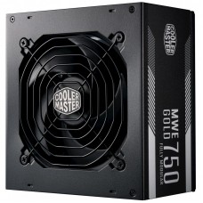 Блок живлення Cooler Master MWE Gold 750W,12cm fan,a/PFC,24+8,6xPeripheral,8xSATA,4xPCIe,Full Modular
