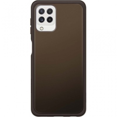 Чохол до моб. телефона Samsung Soft Clear Cover Galaxy A22 (A225) Black (EF-QA225TBEGRU)