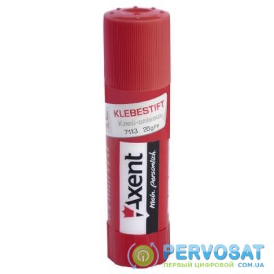 Клей Axent Glue stick PVP, 25 g (display) (7113-А)