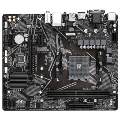 Материнська плата GIGABYTE A520M S2H sAM4 A520 2xDDR4 HDMI DVI D-Sub mATX