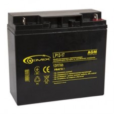 Батарея до ДБЖ 12В 17 Ач GEMIX (LP12-17) Батарея до ДБЖ 12В 17 Ач GEMIX (LP12-17)