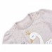 Набір дитячого одягу Breeze з лебедем (9959-80G-beige)