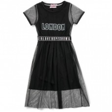 Плаття Monili з сіткою (9016-128G-black) Плаття Monili з сіткою (9016-128G-black)