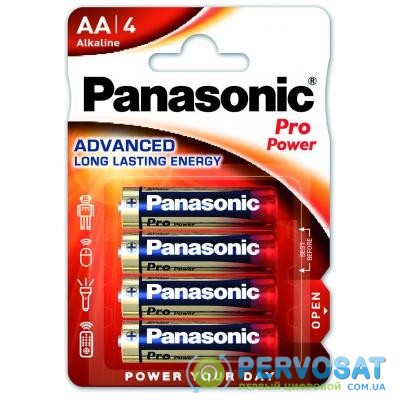 Батарейка PANASONIC AA PRO POWER * 4 (LR6XEG/4BP)