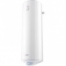 Водонагрівач електр. TESY Anticalc Slim круглий слім GCV 803824D B14 TBRC, 80л, 2,4кВт, сухий тен, мех. кер-ння, C білий