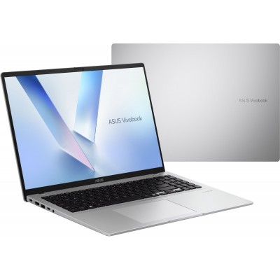 Ноутбук ASUS Vivobook 16 M1607KA-MB060 16" WUXGA IPS, AMD AI 7 350, 16GB, F1TB, UMA, NoOS, Сріблястий