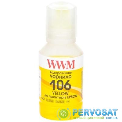 Чернила WWM EPSON L7160/7180 140г Yellow (E106Y)