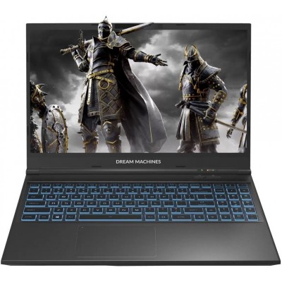 Ноутбук Dream Machines RG3050-15 15.6FHD IPS, Intel i7-12700H, 32GB, F500GB, NVD3050-4, DOS, чорний