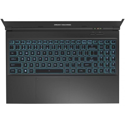 Ноутбук Dream Machines RG3050-15 15.6FHD IPS, Intel i7-12700H, 32GB, F500GB, NVD3050-4, DOS, чорний